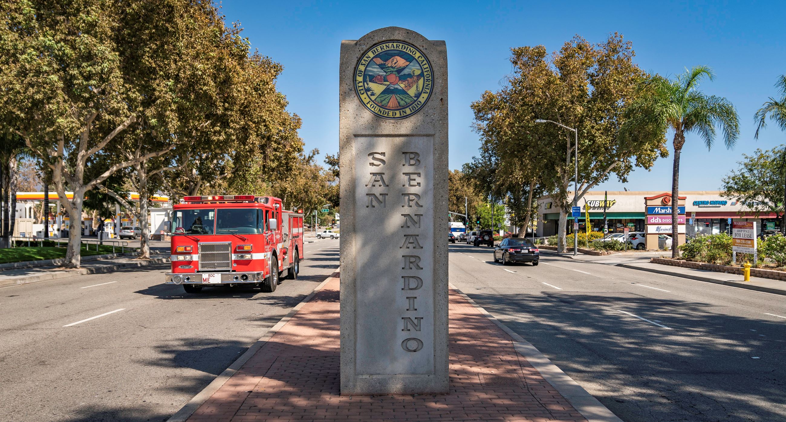 City of San Bernardino Sign