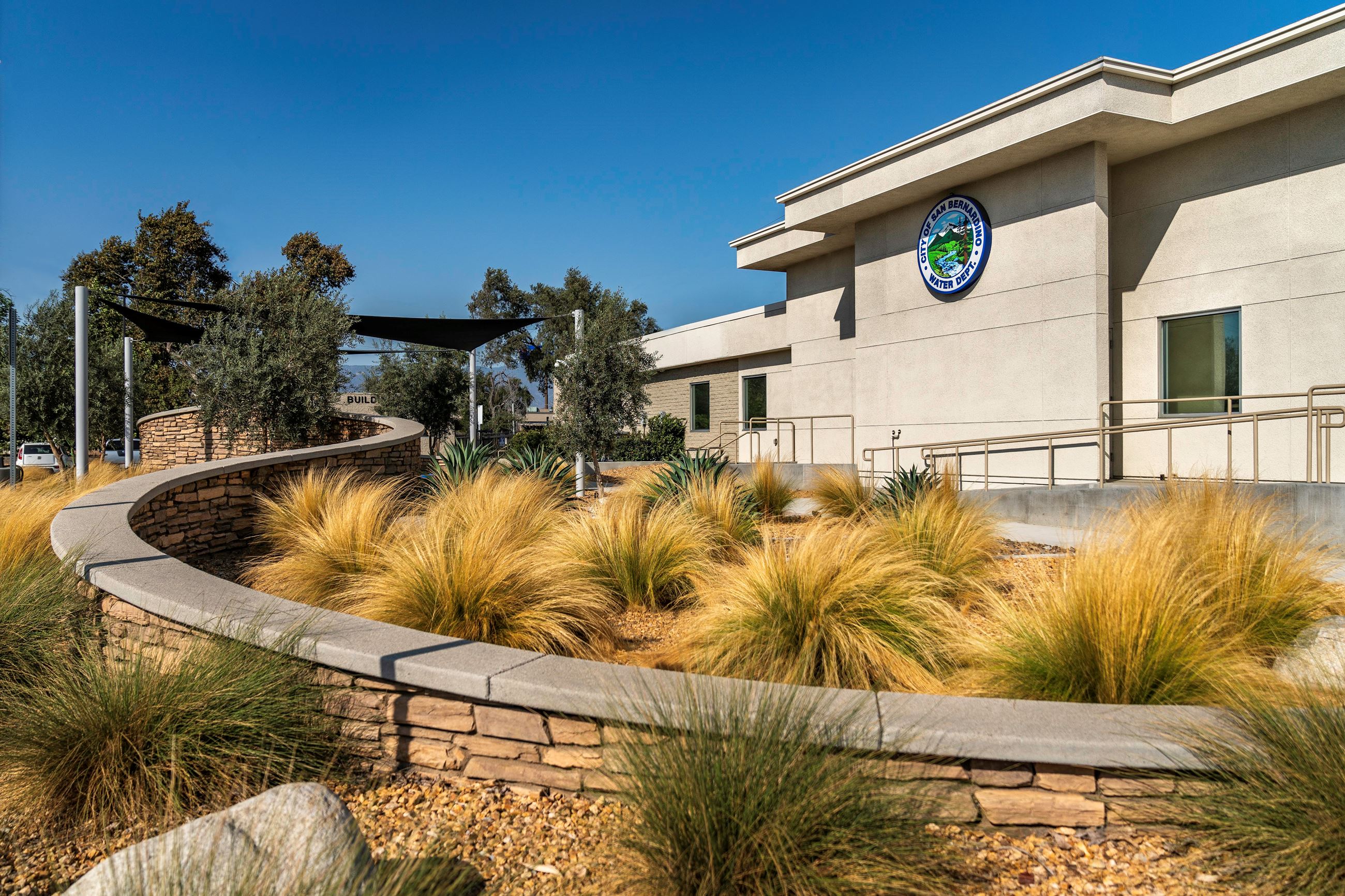 Customer Service Building Rear